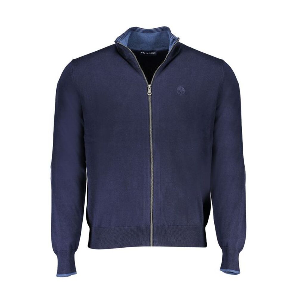 North Sails Blue Cotton Men's Sweater
